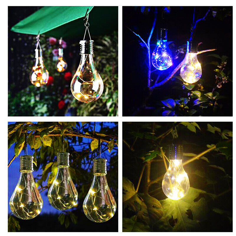 Hanging Bulb Solar LED Light Bulbs, Lights for Outdoor Garden Decor - Image 7