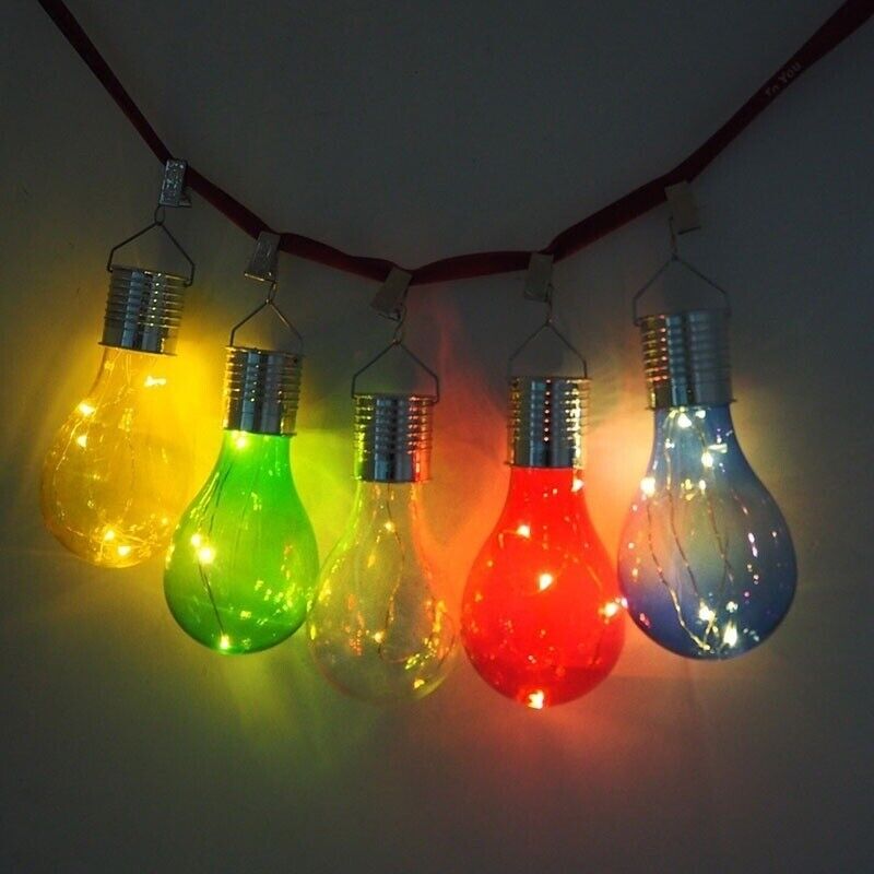 Hanging Bulb Solar LED Light Bulbs, Lights for Outdoor Garden Decor - Image 6