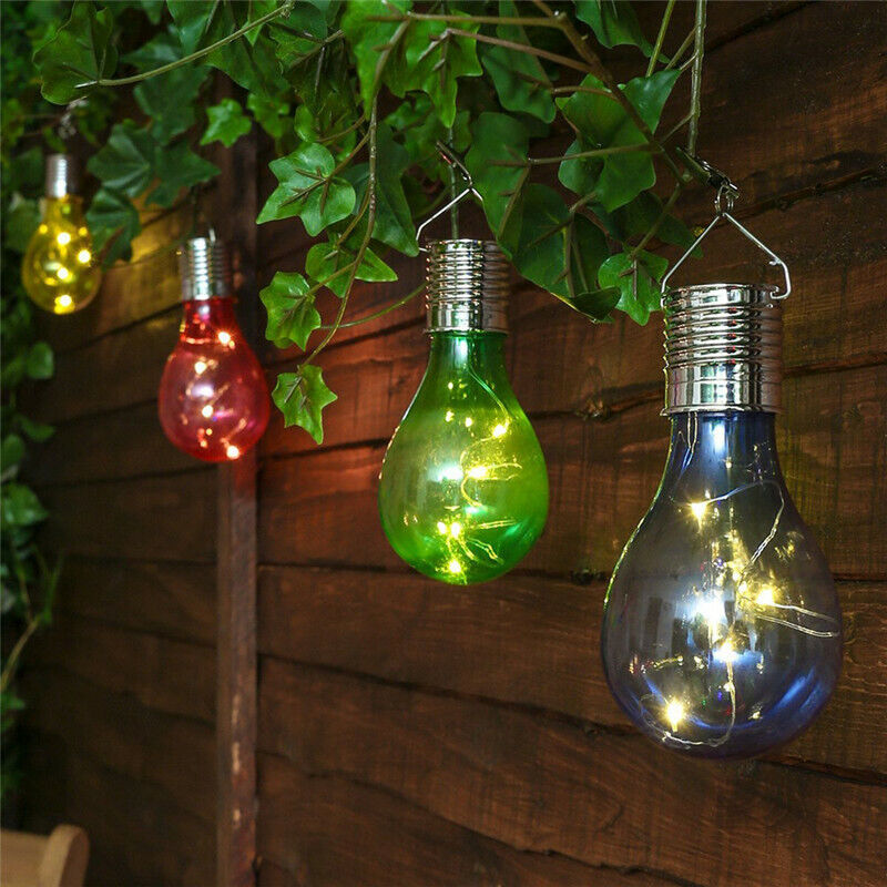 Hanging Bulb Solar LED Light Bulbs, Lights for Outdoor Garden Decor - Image 5