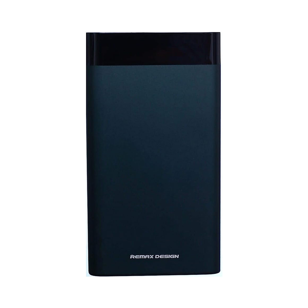 Remax RPP-120 Renor Wired Power Bank with Digital Display, 10000mAh - Black - Image 2
