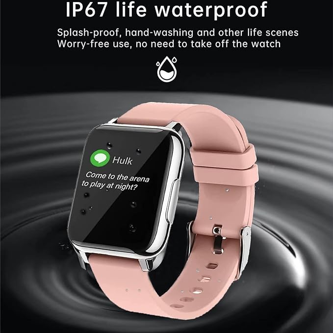 Smart Watch Men Women, 1.55'' HD Touchscreen Activity Tracker, for Android IOS - Image 7