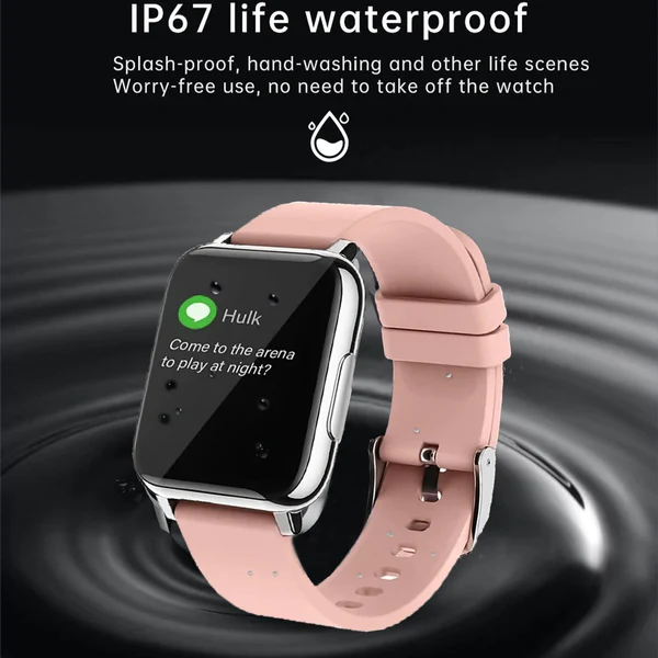 Smart Watch Men Women, 1.55'' HD Touchscreen Activity Tracker, for Android IOS - Image 3